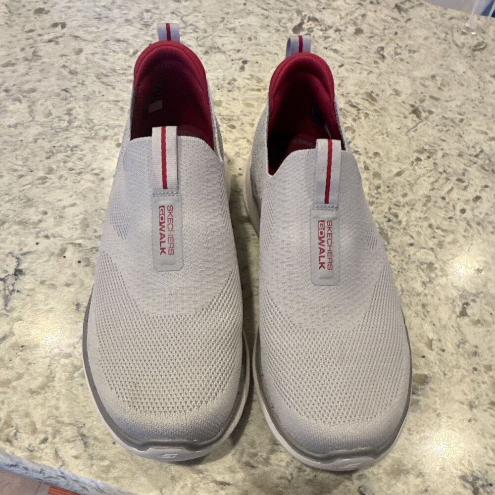 SKECHERS GOwalk Men’s Slip-On Walking Sneakers Memory Foam Extra Wide 216202WW